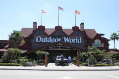 The Bass pro store in Orlando, Florida.