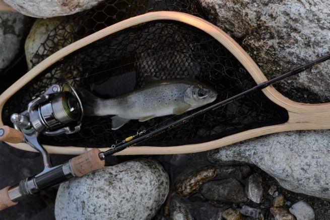 Choosing your equipment for trout fishing with a spinner