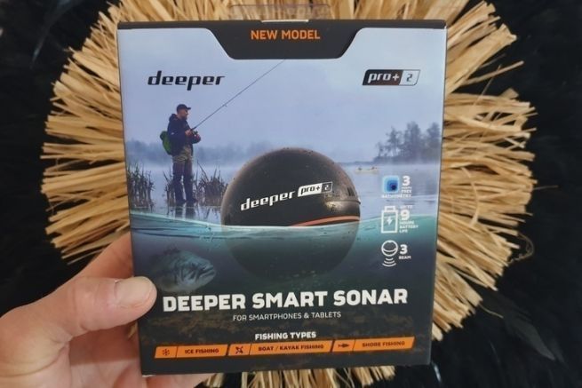 New Deeper pro+2, the boat-launched fishfinder for all types of fishing