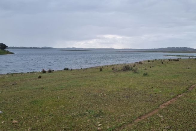 The lake of Alqueva in Portugal