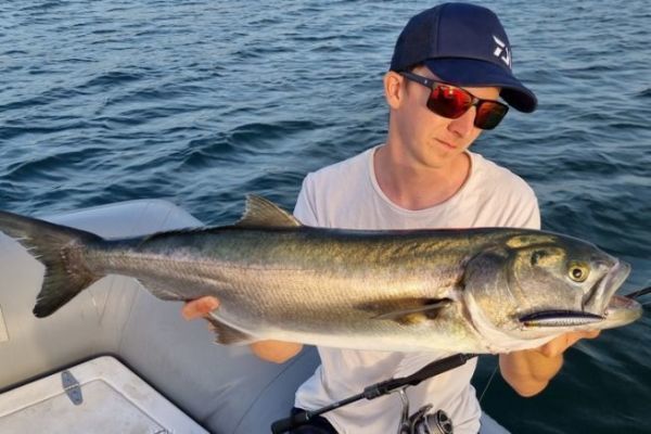 Summer fishing fun in the Mediterranean