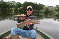 Fishing for trout in reservoirs is a good way to extend the season