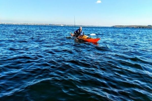 Kayak fishing