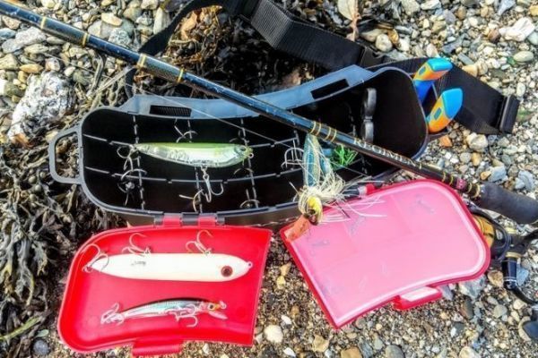 New for 2023, a belt lure box from Scratch Tackle