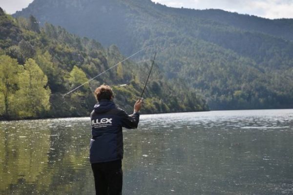 Lure fishing for trout, improve your casts to progress