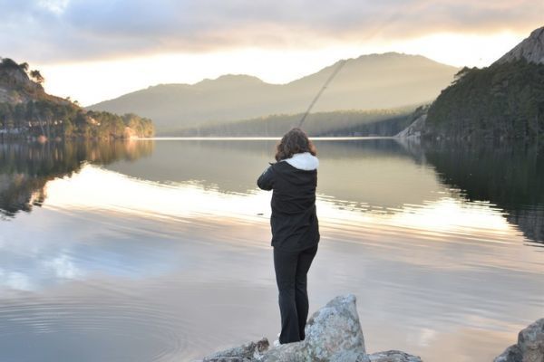 The main casting techniques for lure fishing for trout