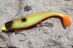 The shallow rig allows soft lures to be rigged.