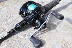 The Daiwa Tatula 150 HSL is suitable for lures between 8 and 100 grams.