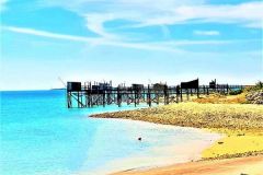 Carrelets located in Angoulins, Charente-Maritime