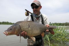 It's possible to catch beautiful carp on the fly!