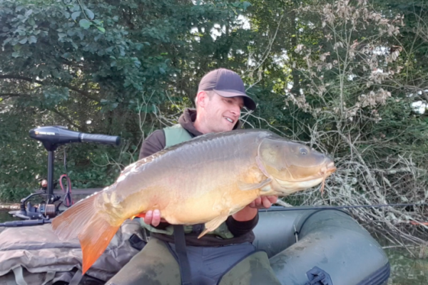 Carp fishing from a boat, a fast and efficient approach