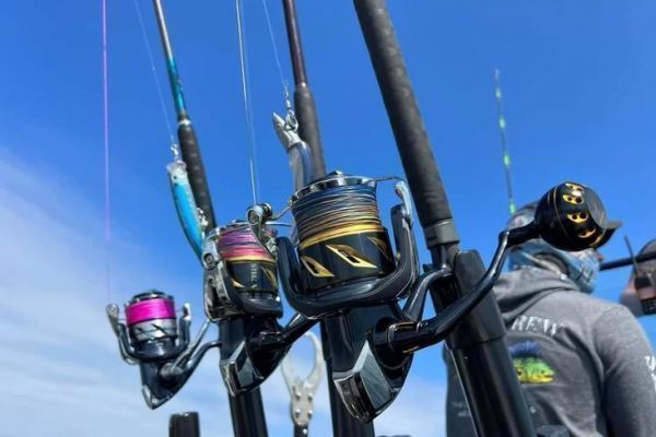 Shimano Fishing rod and reel set, Sports Equipment, Fishing on