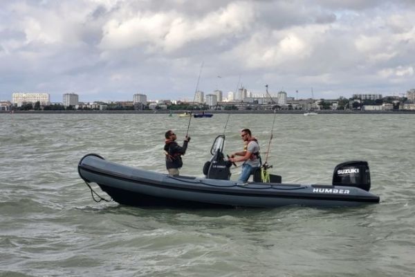Humber Ocean Pro 650, a RIB designed for fishing practice