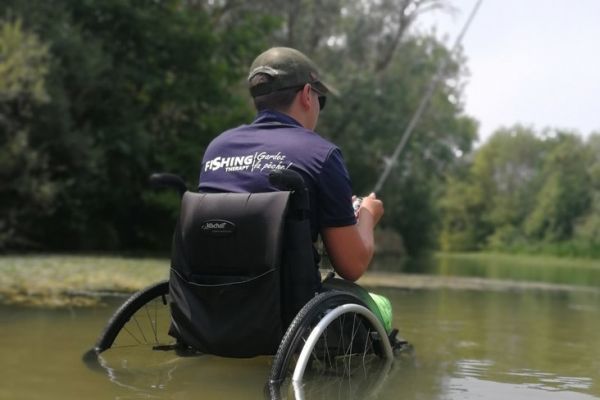 Fishing Therapy, introducing fishing to disabled youngsters