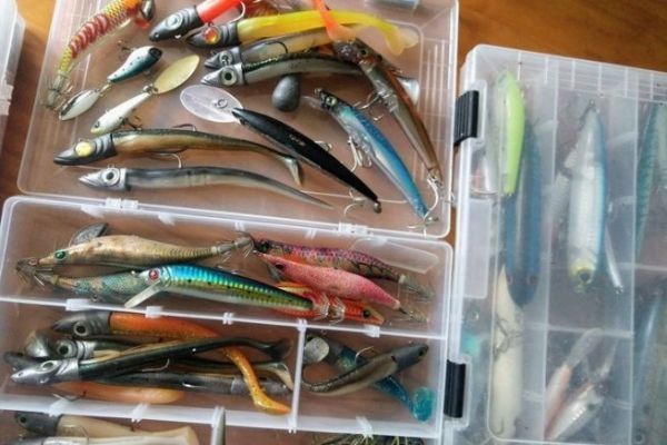 Lures for sea fishing