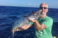 Barracuda fishing in warm waters