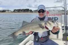 The fly bass season in Brittany is underway