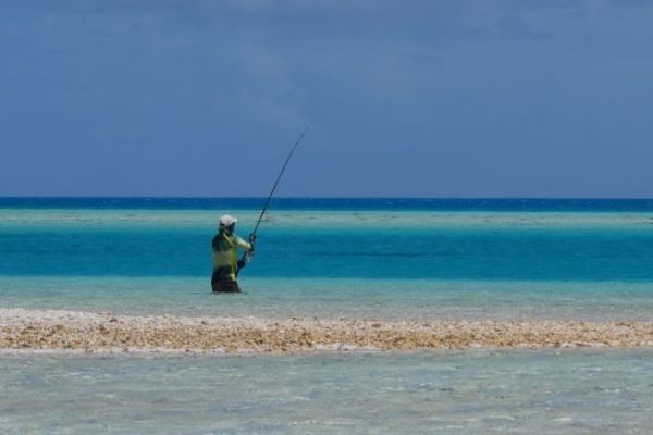 Fishing in the Tuamotu archipelago