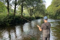 Fly fishing in Brittany