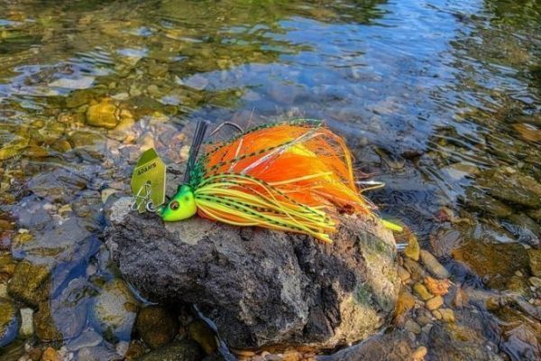 Adam's strikes hard with the Kebuka Jig Blade for predator fishing
