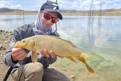 Fishing in hot weather