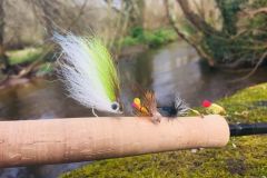 The author's fly selection for the summer season.
