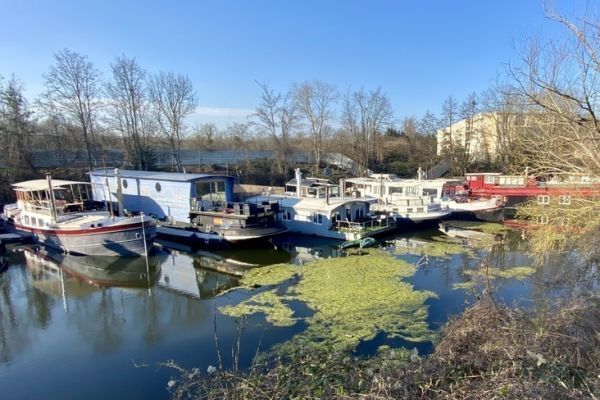 Good freshwater prospecting spots: docks and oxbows