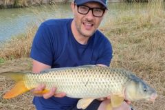 Carp fishing with corn