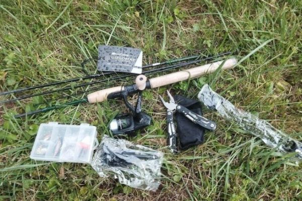 abu garcia diplomat rod DMPS Spinning Rod Combo Travel Fishing Gear
