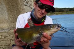 Bait fishing for channel catfish