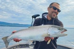 Lake trout fishing
