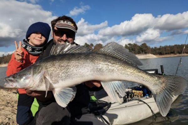 Freshwater carnivore fishing, study and interests of kayaking