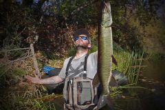 Muskellunge, one of Quebec's largest freshwater fish.
