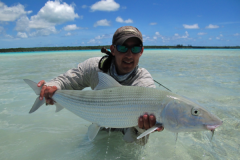 Fishing for trophy bonefish is a real hunt
