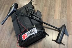 With a float-tube, you move backwards!