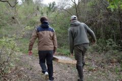 Creating spawning grounds for black bass