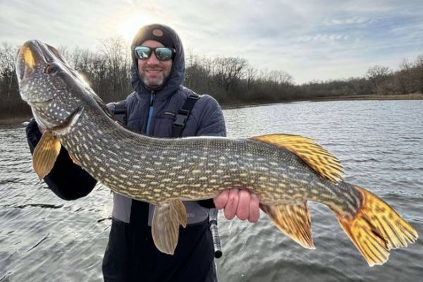 Pike fishing during the close season, as here at Jurassik Pike.