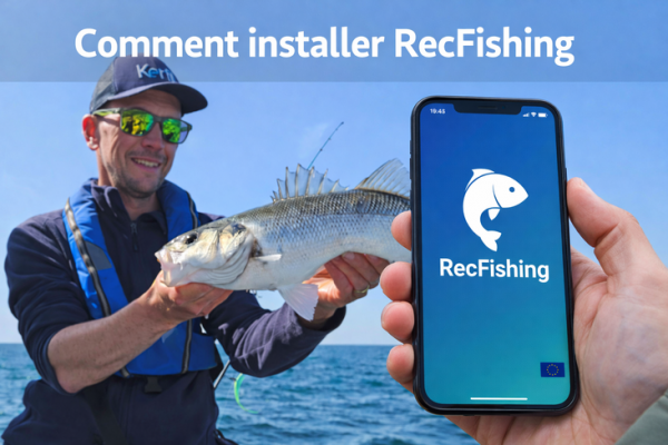 Install and use RecFishing, the compulsory application for reporting catches at sea