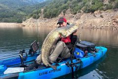 Worm fishing for catfish