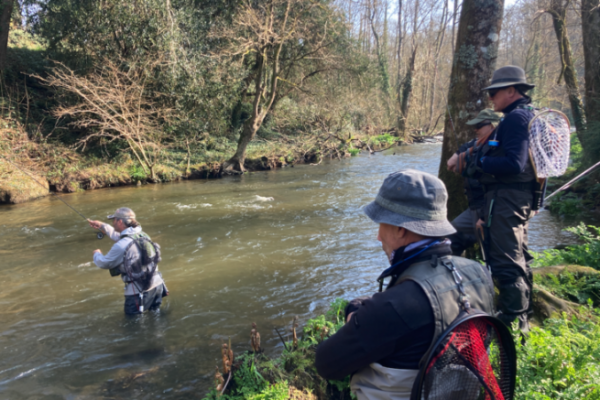 Masterclass Technique of nymph fishing in Brittany with 2 guides