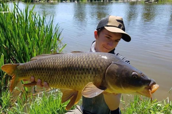 Carp Fishing from the Shore