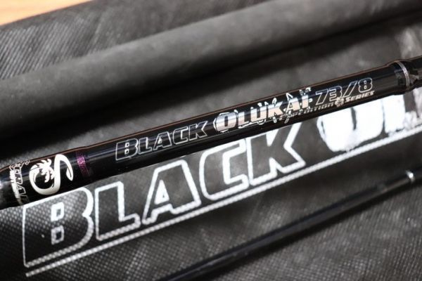 S-Craft Black Olukaï Expedition 73/8 fishing rod.