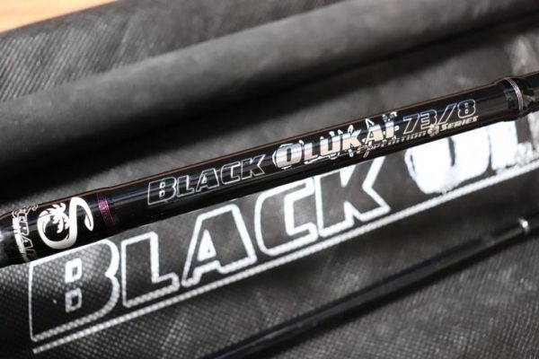 S-Craft Black Oluka Expedition 73/8 fishing rod.