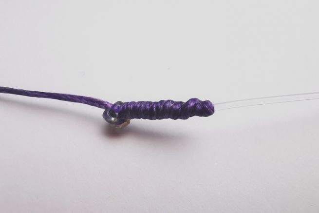 The peixet node ensures the braid/fluoro connection
