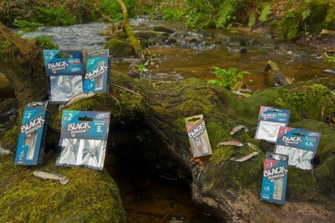 Part of the FIIISH range selected for the opening of trout lure fishing on small rivers in Brittany