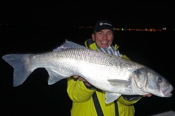 Huge bar taken by boat at dusk