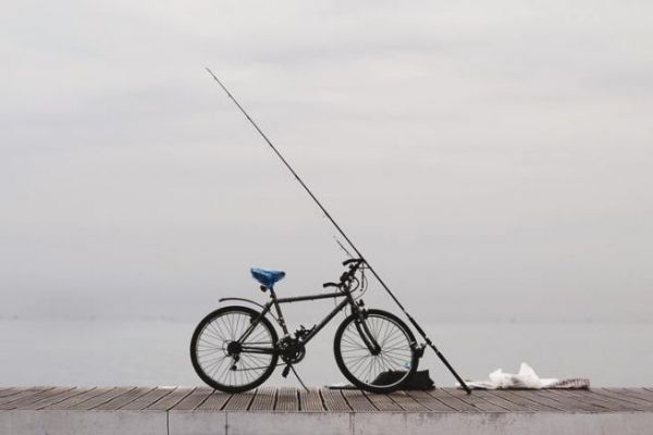 Fishing from a jetty