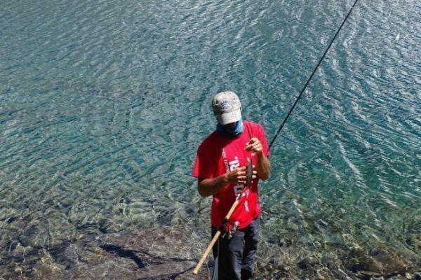 Fishing at high altitudes