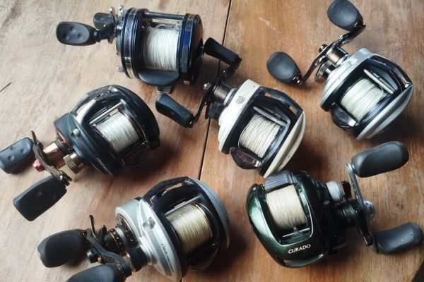 Casting reel maintenance