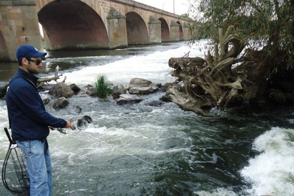 Fishing the Loire in Nevers